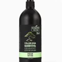 Подарочный набор мужской DREAM NATURE SPA CARE "Японские мотивы": шампунь 3 в 1 и гель для душа 3 в