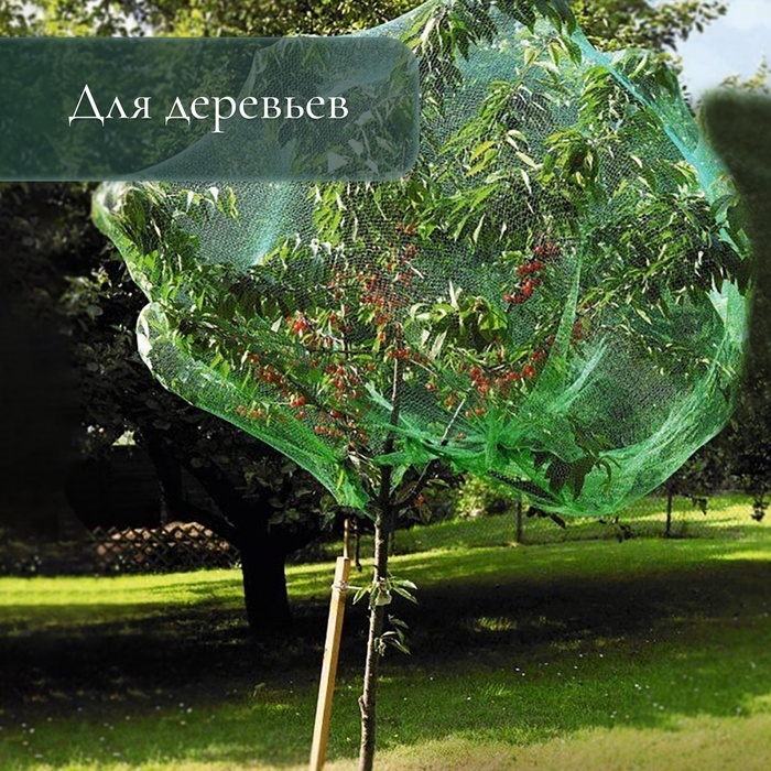 Сетка затеняющая, 6 × 2 м, плотность 35 г/м², зелёная