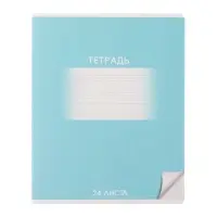 Комплект тетрадей из 10 штук, 24 листа в клетку Calligrata "Школьная", обложка мелованный картон, ВД-лак, блок офсет, 5 видов по 2 штуки