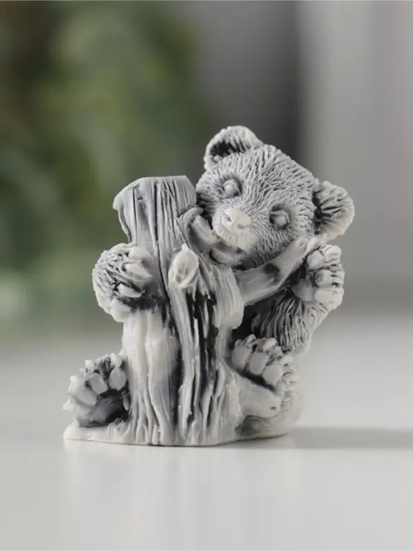 Фигурка &laquo;Медвежата&raquo;, мраморная крошка, 5 см, МИКС