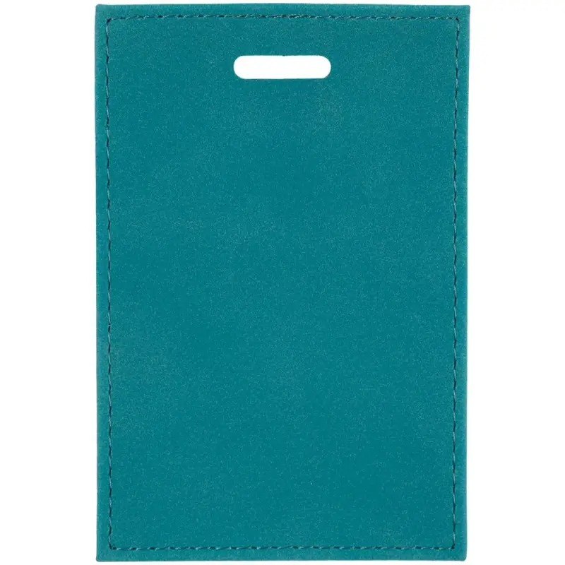 Чехол для пропуска Nubuk, бирюзовый Чехол для пропуска Nubuk, бирюзовый