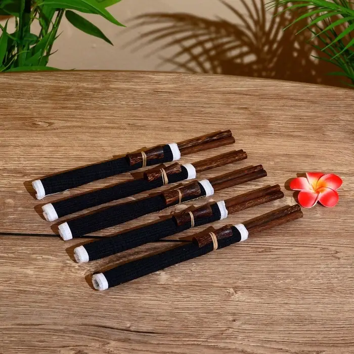 Палочки китайские  Палочки китайские "Сирень" 5 пар 25х10х2 см кокос, МИКС