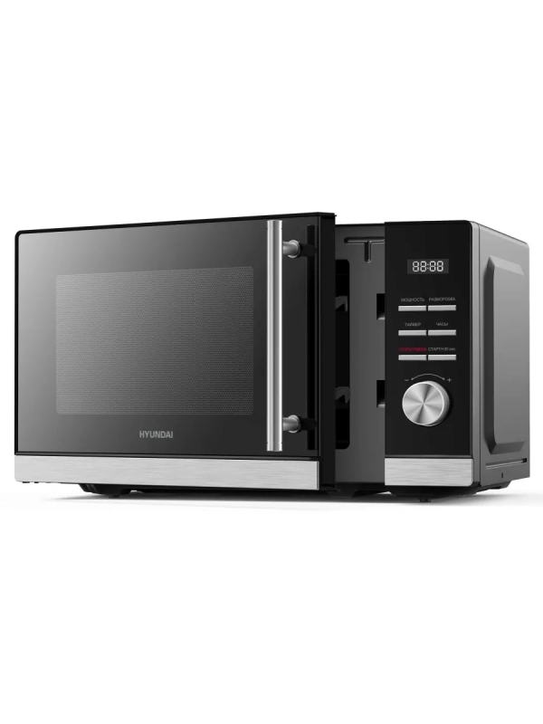 Микроволновая Печь HYM-D3005 20л. 700Вт черный-стальной Микроволновая Печь HYM-D3005 20л. 700Вт черный-стальной