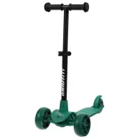 Самокат детский GRAFFITI Baby 24, колёса PU 120/100 мм, зелёный