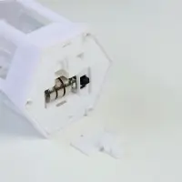 Светодиодная свеча в подсвечнике RISALUX &laquo;Фонарь изыска&raquo;, LED-ночник, от батареек 3&times;LR44, белый, 6.3&times;5.5&times;11.5 см
