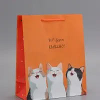 Пакет подарочный, ламинированный, "Все будет классно" , 26 х 12 х 32 см