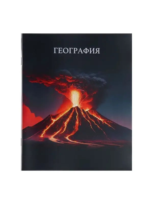 Предметная тетрадь по географии Calligrata TOP &laquo;Школьный стиль&raquo;, 48 листов, в клетку, со справочным материалом, пластиковая обложка