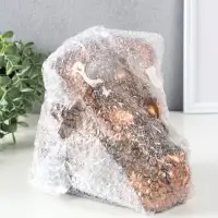 Копилка для денег &laquo;Бык гиря&raquo;, гипс, золото-бронза, 20&times;21&times;19 см