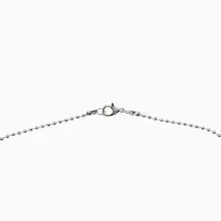 Бусы &laquo;Жемчужный мир&raquo;, кольца с бусинами, белые в серебре, 90 см