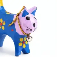 Сувенирный набор &laquo;Кошечки цветные под кольца&raquo;, 4 шт., 7&times;5&times;10 см