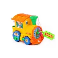 Игрушка-каталка с сортером &laquo;Занимательный паровоз&raquo;