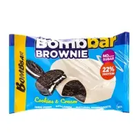 ТМ "BOMBBAR" Печенье глазированное "Брауни  печенье-крем" 50 г