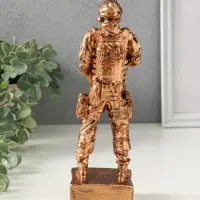 Фигура солдат &laquo;Воин СВО&raquo;, 24&times;7&times;7 см