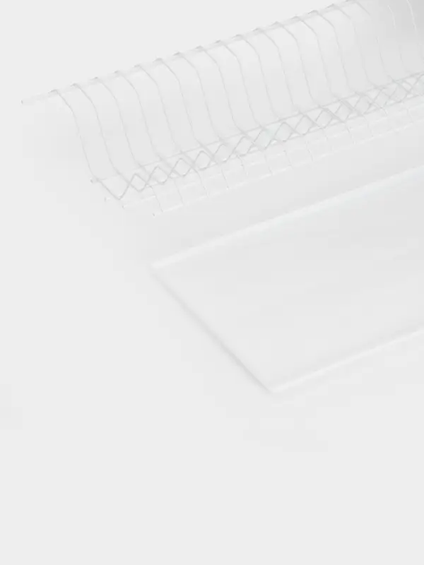 Сушилка для посуды с поддоном для шкафа 80 см, 76.5&times;25.6 см, белая