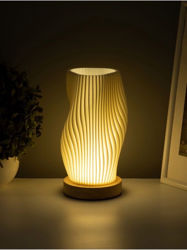 Светильник настольный Светильник настольный "Изыск" LED 3Вт USB диммер/провод 1,5м 11х11х20см