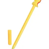 Ручка-прикол &laquo;Динозавр&raquo;, гелевая, жёлтая