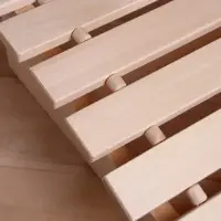 Подголовник для бани и сауны, 31&times;35&times;9.5 см, деревянный, анатомический, &laquo;Добропаровъ&raquo;