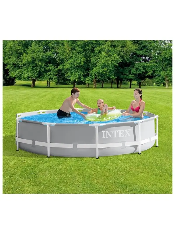 Бассейн каркасный Prism Frame, 305&times;76 см, от 6 лет, круглый, 26700NP INTEX