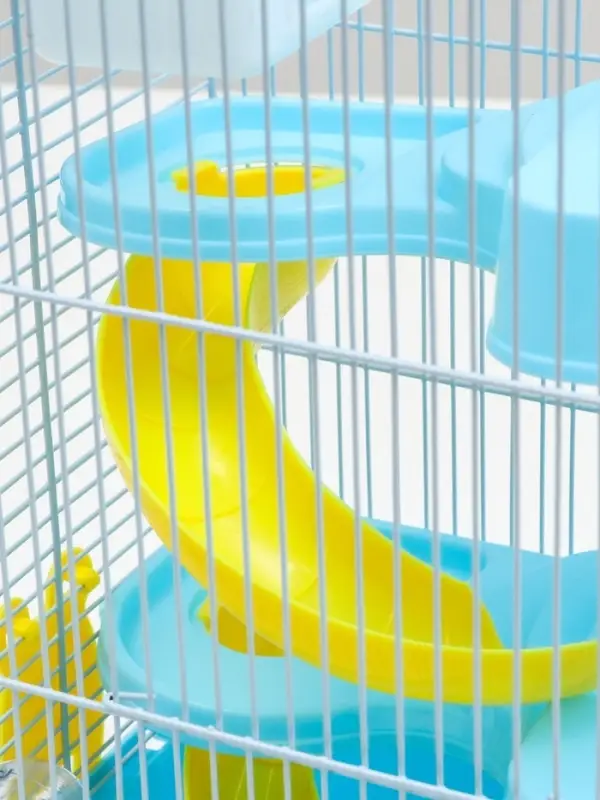 Клетка для мелких грызунов &laquo;Пижон&raquo;, 27&times;21&times;40 см с наполнением, голубая