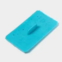 Печать для теста Доляна &laquo;Кора&raquo;, пластик, 15.5&times;7.5 см, голубая