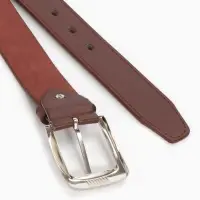 Ремень мужской, 120&times;3.6 см, гладкий, винт, пряжка металл, коричневый