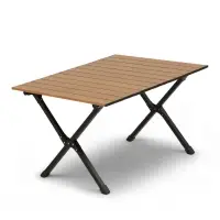 Стол туристический Maclay, складной, 70&times;60&times;45 см, цвет под дерево