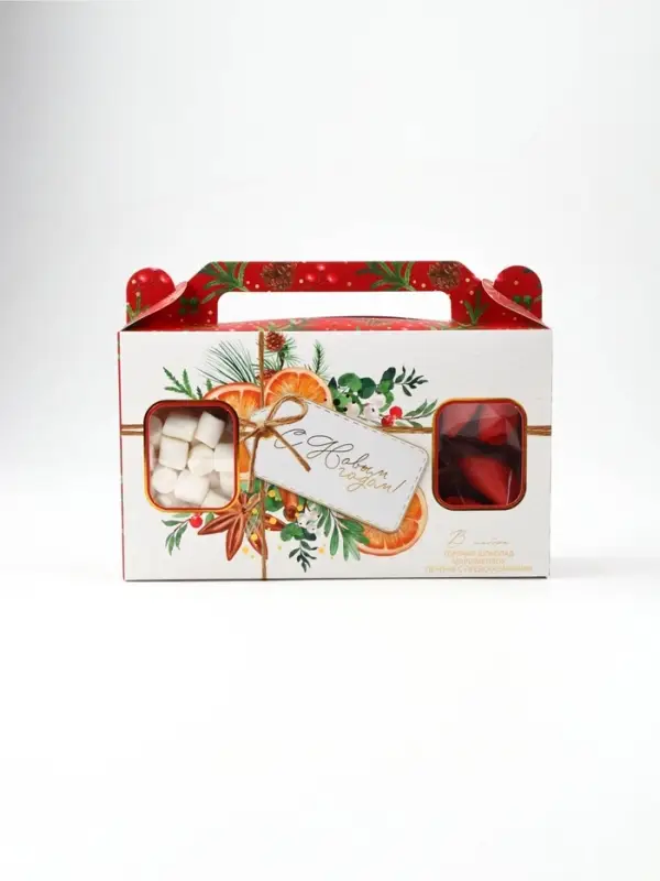 Набор &laquo;Желания сбудутся&raquo; горячий шоколад, маршмеллоу, печенье с предсказаниями