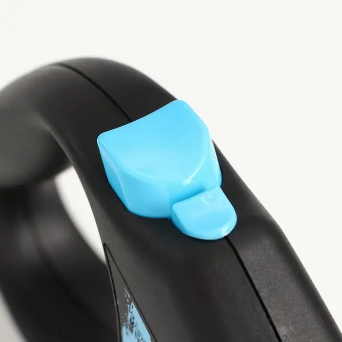 Рулетка Flexi Safari S, 5 м, трос, до 12 кг, голубой жираф (blue Giraffe)