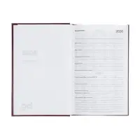 Ежедневник датир 2026г А5 168л, б/вин, коричневый Ежедневник датир 2026г А5 168л, б/вин, коричневый