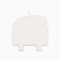 Свеча в торт фигурная 8&times;8 см, Ум и Хрум