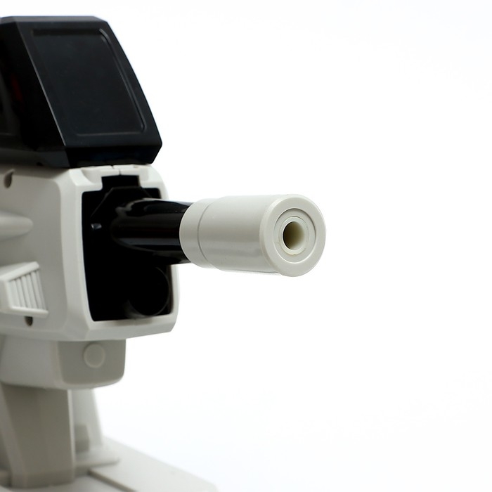 Танк «Луноход», радиоуправление, звук, стреляет гелевыми пулями, белый Танк «Луноход», радиоуправление, звук, стреляет гелевыми пулями, белый