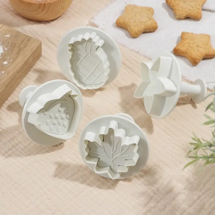 Набор плунжеров кондитерских Доляна «Тропики», 4 шт Набор плунжеров кондитерских Доляна «Тропики», 4 шт