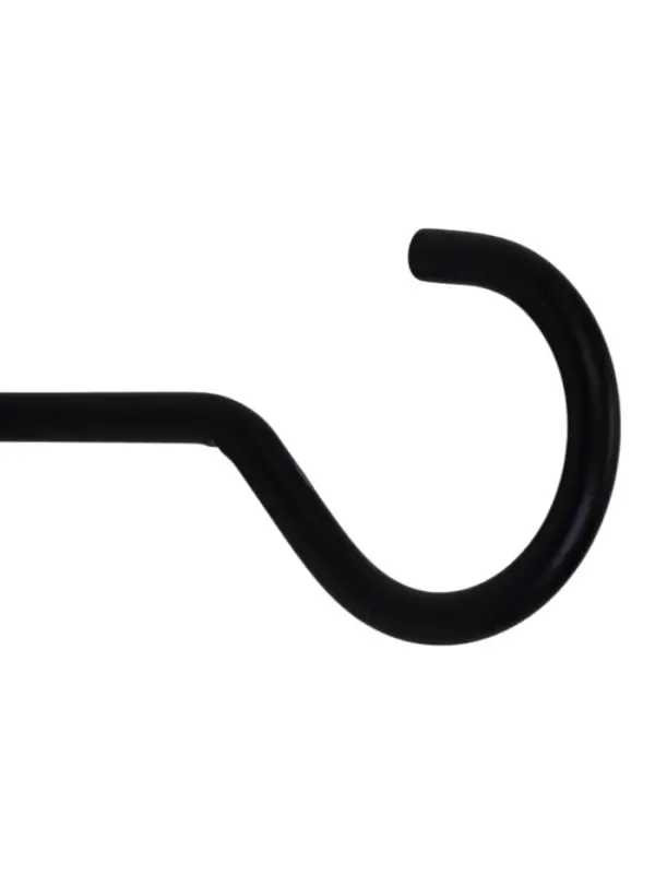 Кронштейн для кашпо настенный/потолочный металл, черный