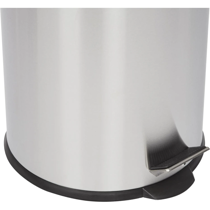 Ведро мусорное с педалью и доводчиком Luscan 30 л, матовое, нерж сталь