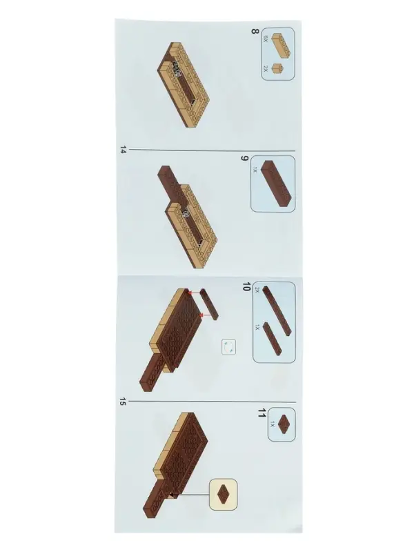 Конструктор блочный &laquo;Мой Мир. Путешествие пиратского корабля&raquo; Brick, 166 деталей