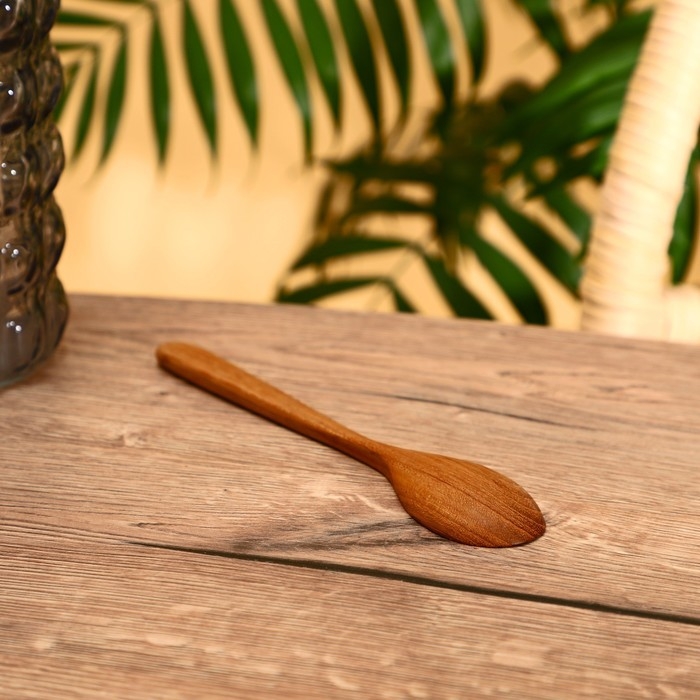 Ложка 19 см, тиковое дерево