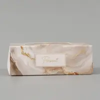 Коробка подарочная с окном &laquo;Мрамор&raquo;, 10&times;8&times;3.5 см, самосборная