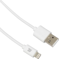 Кабель 2,4A, 1м, USB - Lightning, TPE, белый BT-JCBL-002/U152