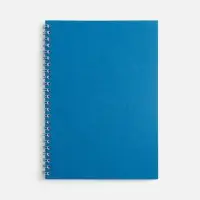 Блокнот Salvador в клетку, синий ver.2 Блокнот Salvador в клетку, синий ver.2