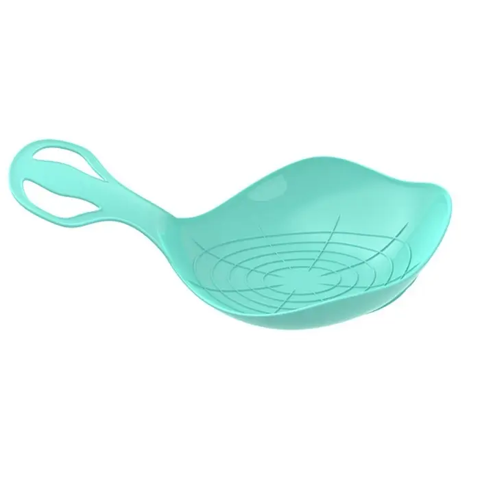 Санки-ледянки «Скороход», бирюзовые 65х42см