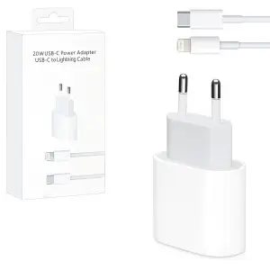 Сетевое зарядное устройство Type-C Lighting 20W iPh (Nо logo)
