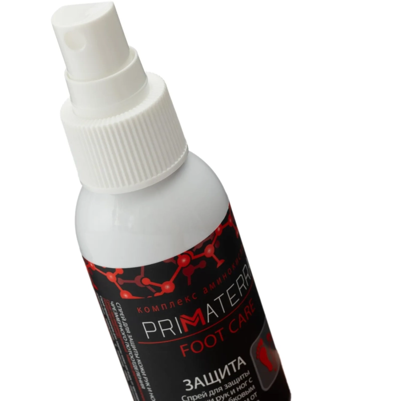 Спрей защит Primaterra FOOT CARE для ног дез/противогрибк 100мл
