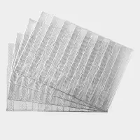 Салфетки сервировочные на стол Доляна &laquo;Триумф&raquo;, 45&times;30 см, 4 шт., серебряные