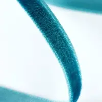 Лента бархатная, 6 мм, 18&plusmn;1 м, зелёная №34