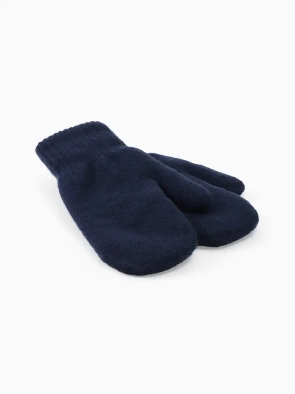 Варежки мужские MINAKU, 25 см, цв.темно-синий