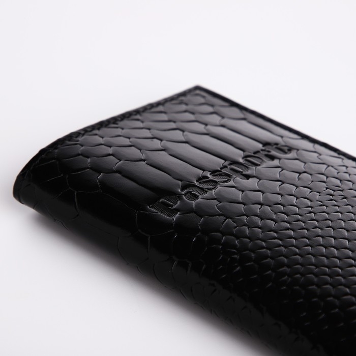 Обложка для паспорта, цвет чёрный Обложка для паспорта, цвет чёрный