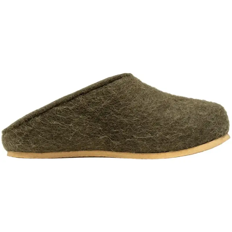 Домашние валенки Step, зеленые (олива), размер 35
