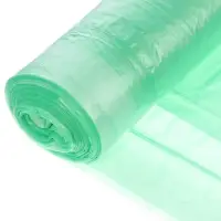 VETTA Мешки для мусора с завязками 35 л., 15 шт., стандарт, зелёные, рулон