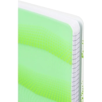 Бизнес-тетрадь WAVES А5 100л. ATTACHE клет,спир,пласт,заклад,цв.зеленый