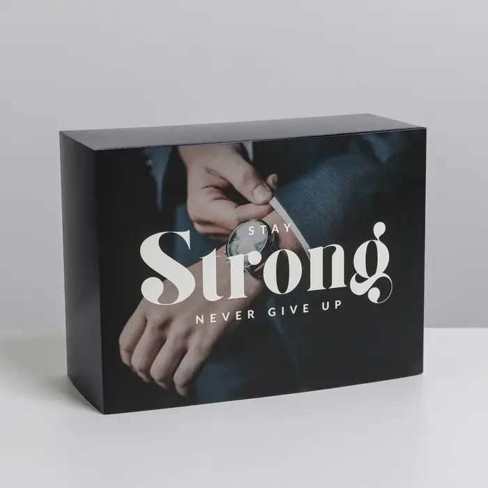 Коробка подарочная складная, упаковка, &laquo;Джентельмен&raquo;, 20 х 15 х 8 см